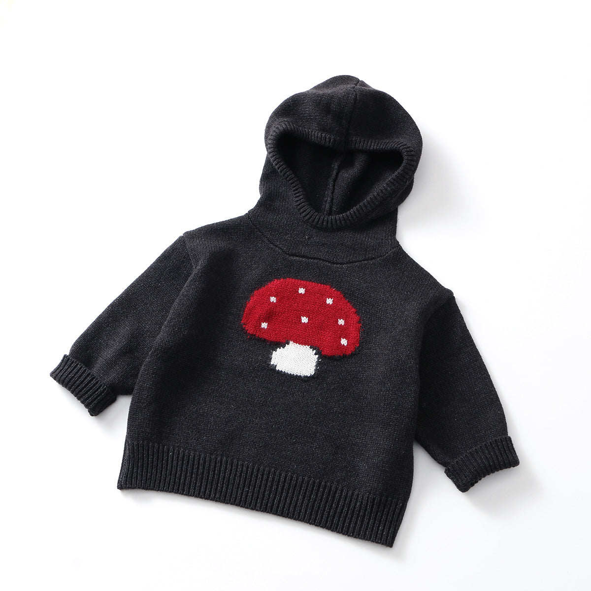 The knitted mushroom hoodie