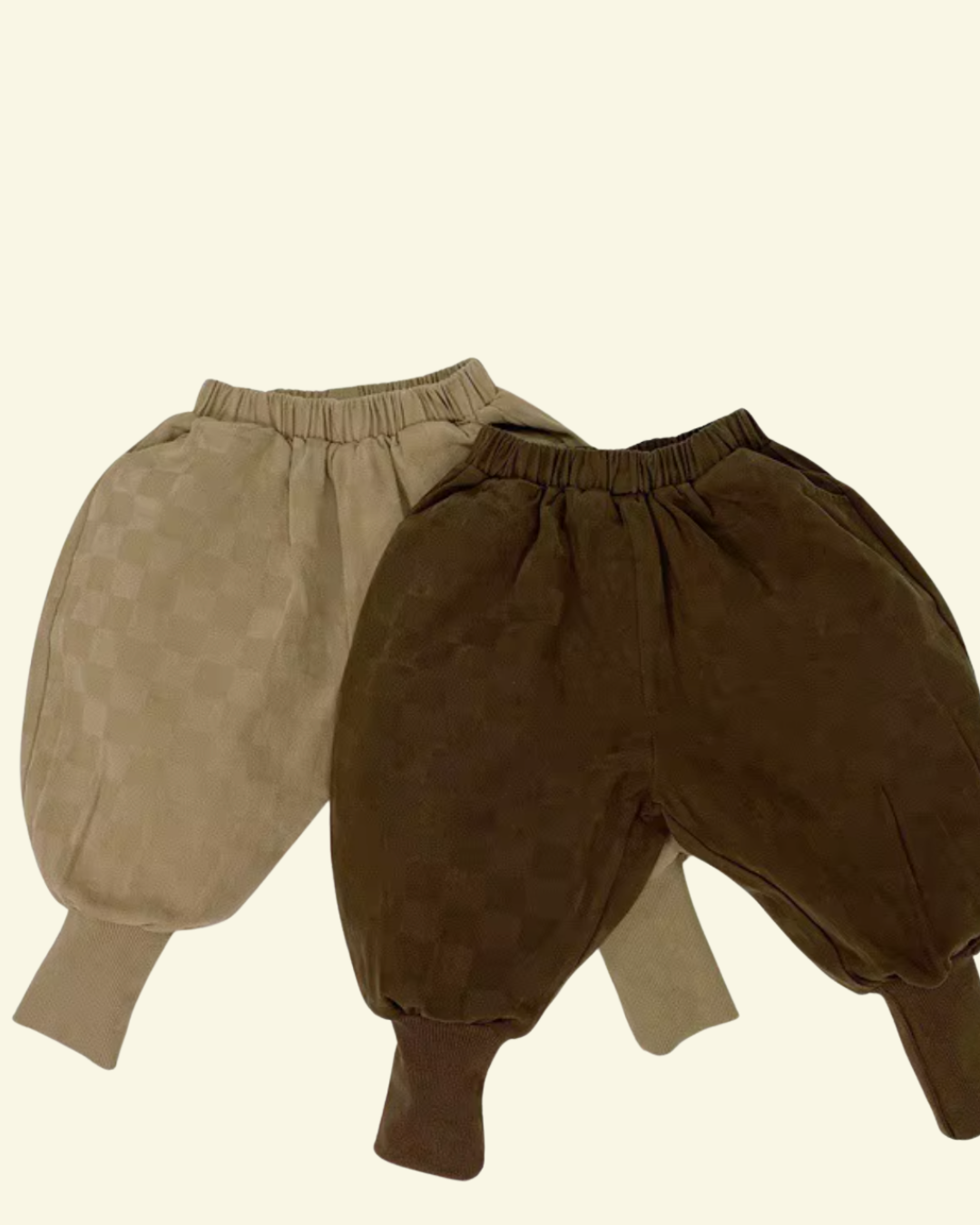 The Check Balloon Trousers