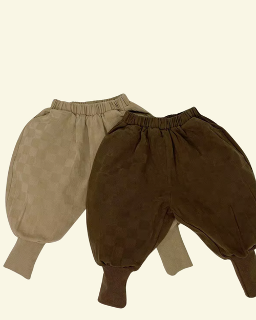 The Check Balloon Trousers