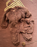 The fluffly bear onesie