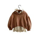 The Lace Trim Sweatshirt