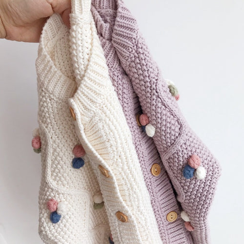 The Poms Cardigan