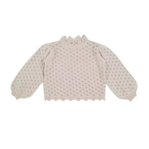 Lila Lace knit Top