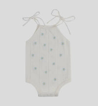 Sky Daisy Charm Romper