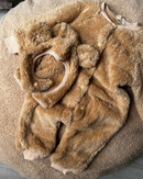 The fluffly bear onesie