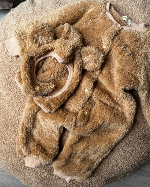 The fluffly bear onesie