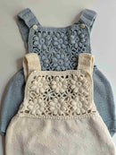 Blossom Crochet Knitted Romper