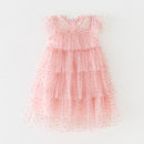 Sparkly tulle layered dress