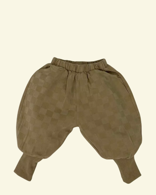 The Check Balloon Trousers
