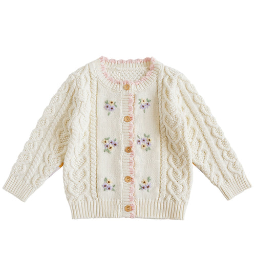 Winter Bloom Cardigan