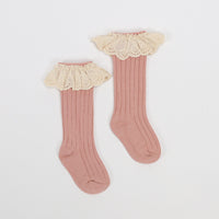 Lace Princess knee Socks