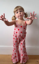 Hearts Flare Jumpsuit