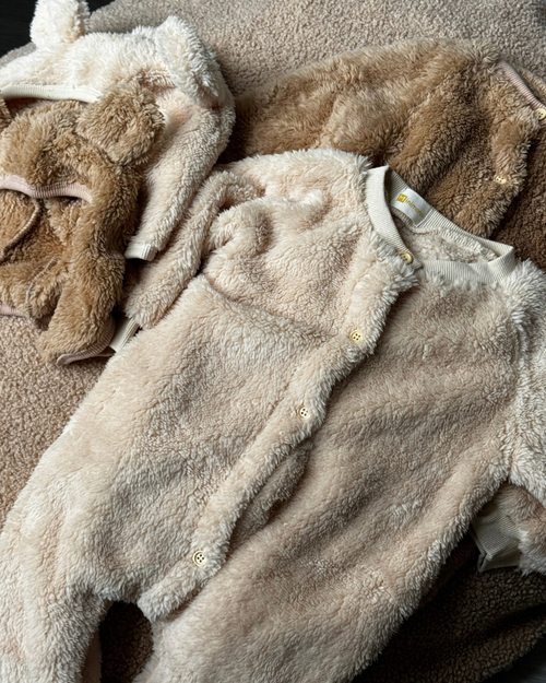 The fluffly bear onesie