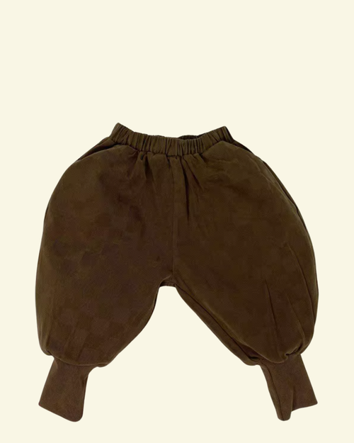 The Check Balloon Trousers