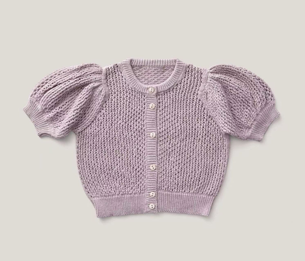 The Bubble Sleeve Cardi Shirt