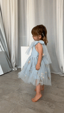 The Primavera tulle dress Sky