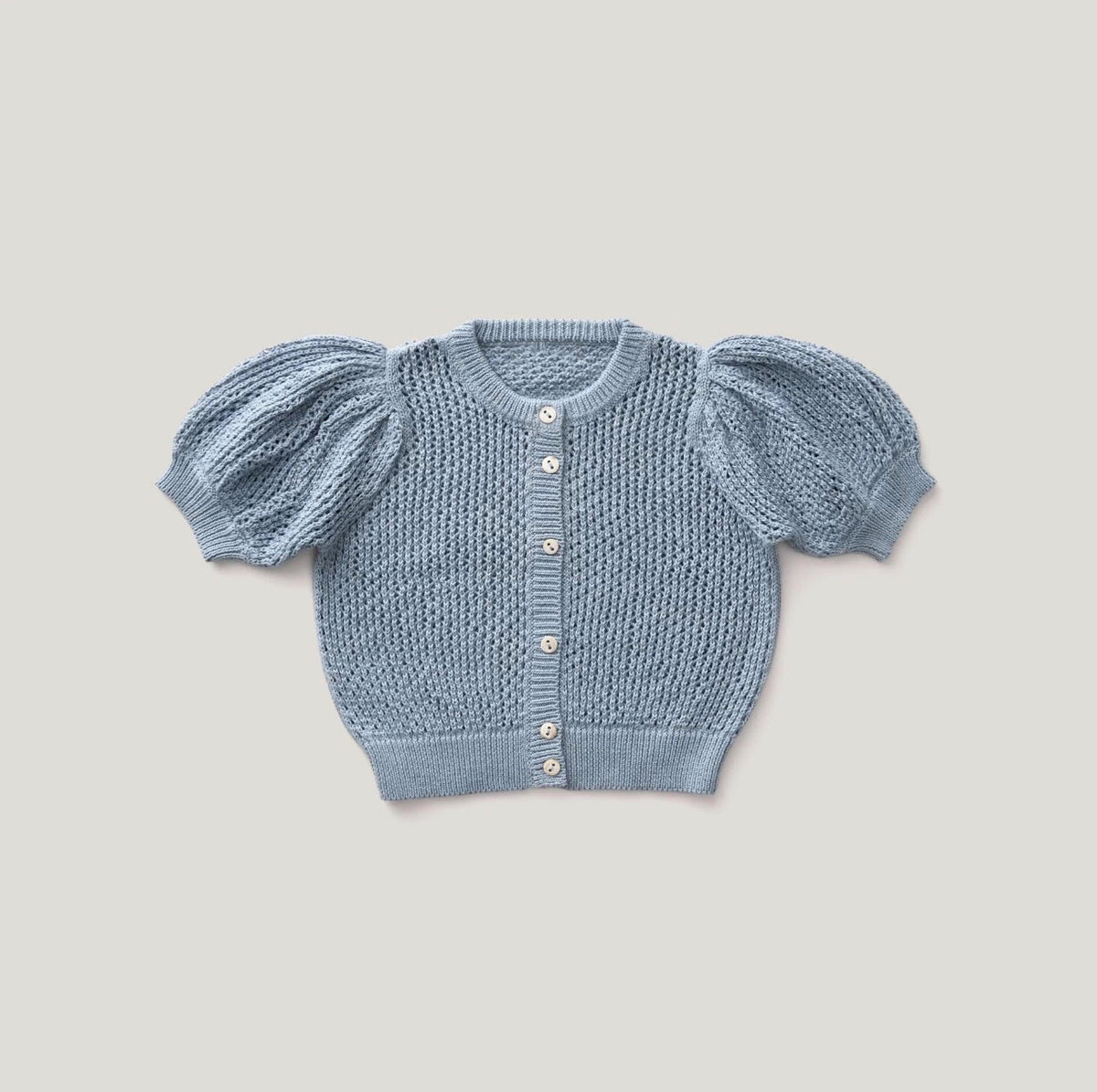 The Bubble Sleeve Cardi Shirt