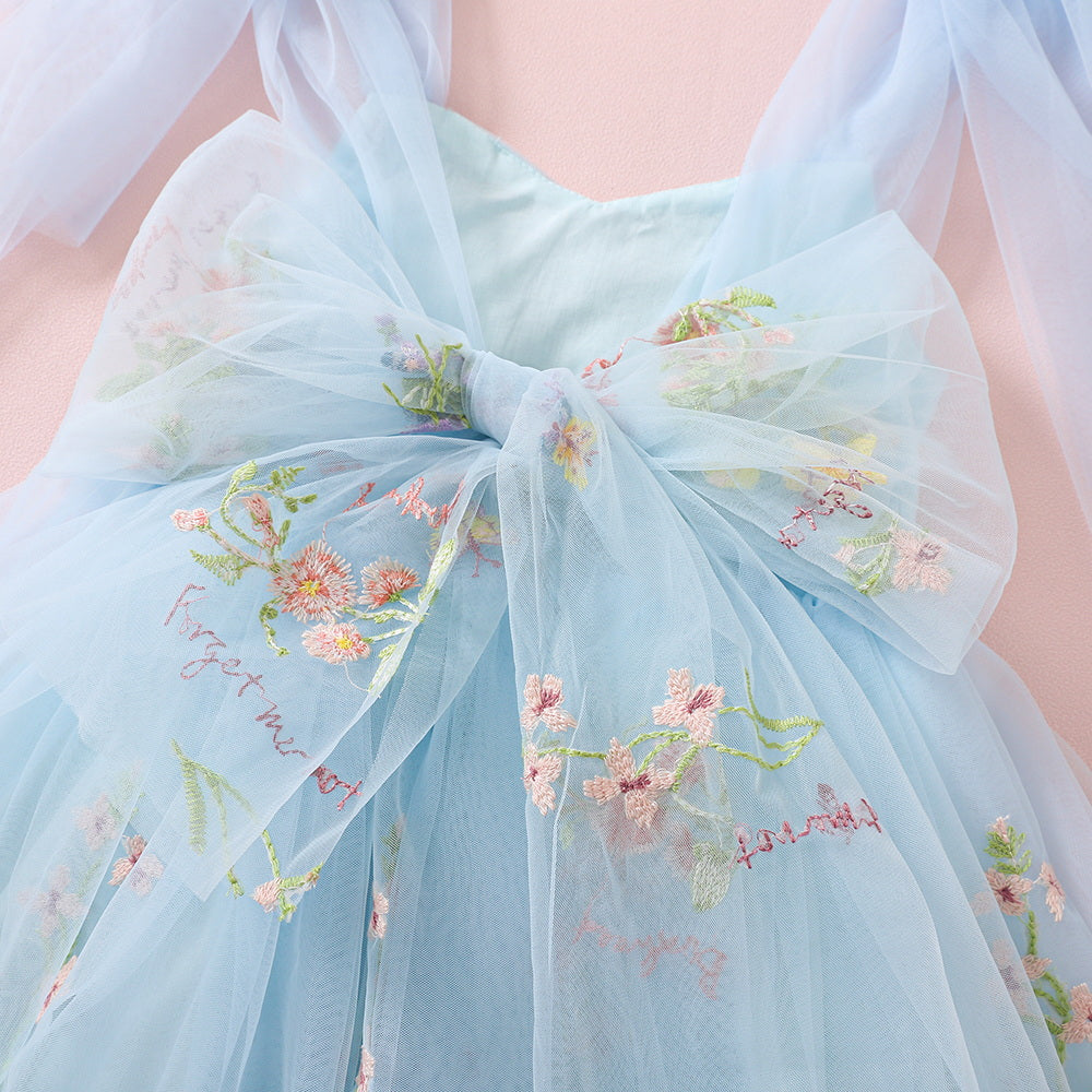 The Primavera tulle dress Sky