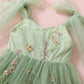 The Primavera tulle dress Sage