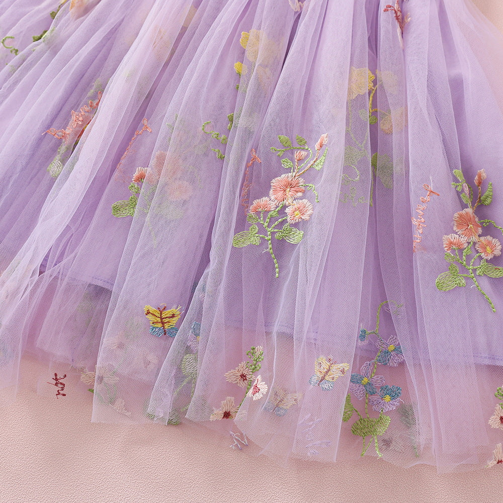 The Primavera tulle dress Lilac