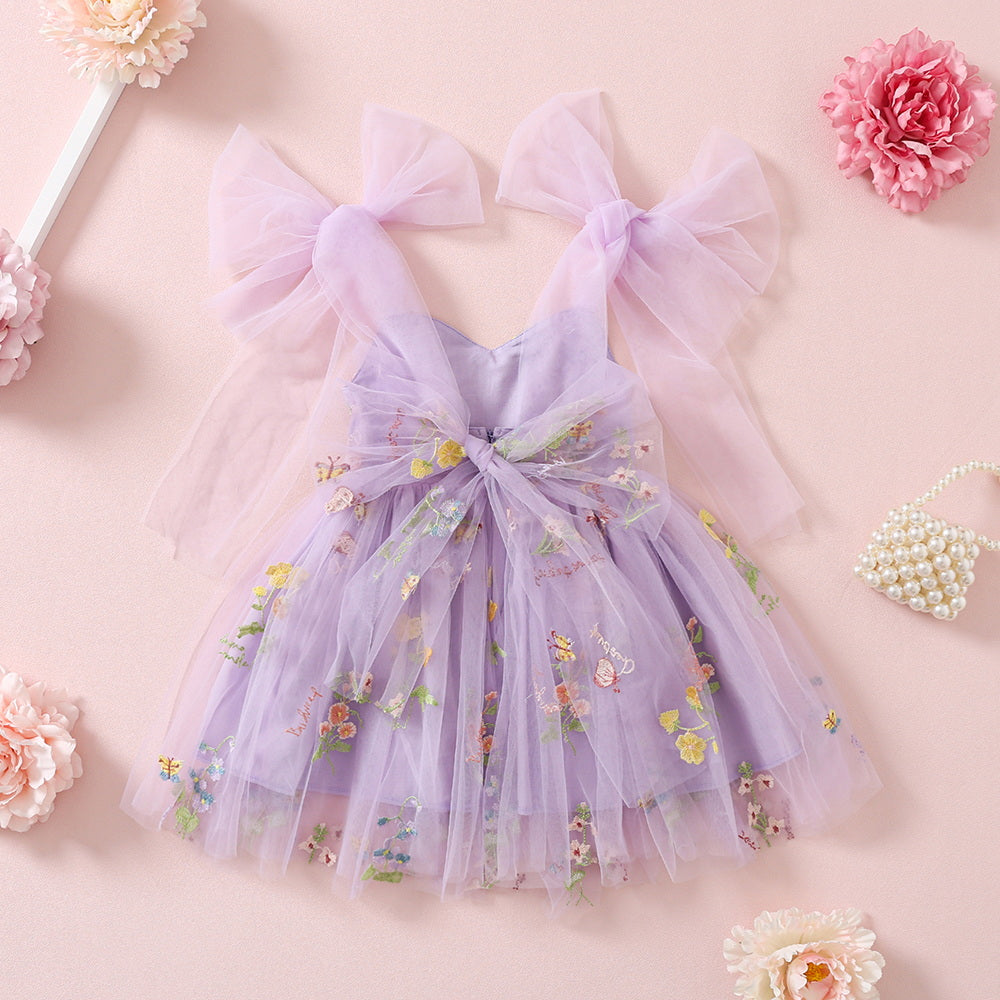 The Primavera tulle dress Lilac