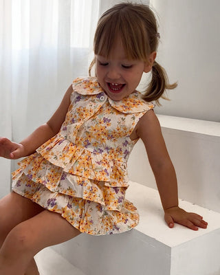 Gen Summer Floral Romper