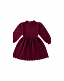 Lila Lace Knit Dress