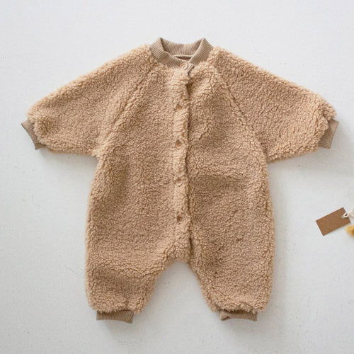 The fluffly bear onesie