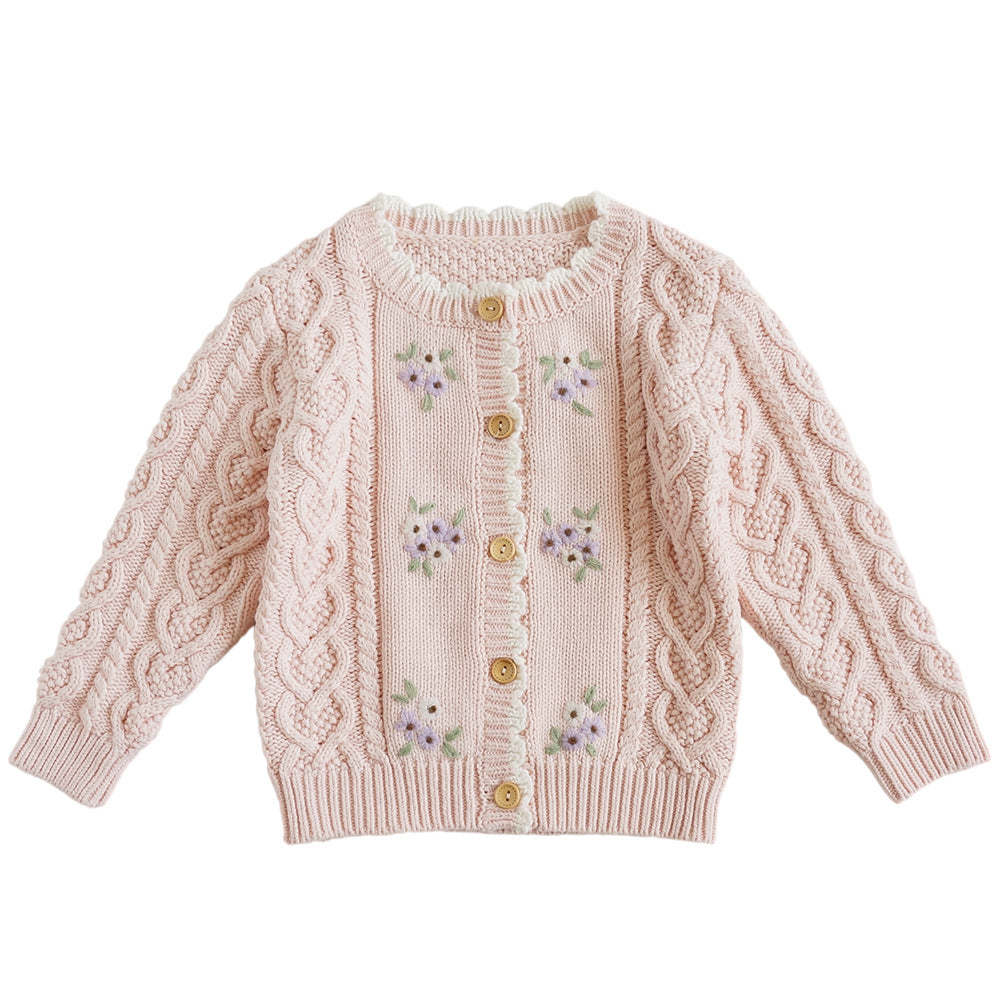 Winter Bloom Cardigan