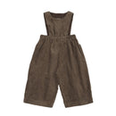 The chocolate corduroy dungarees