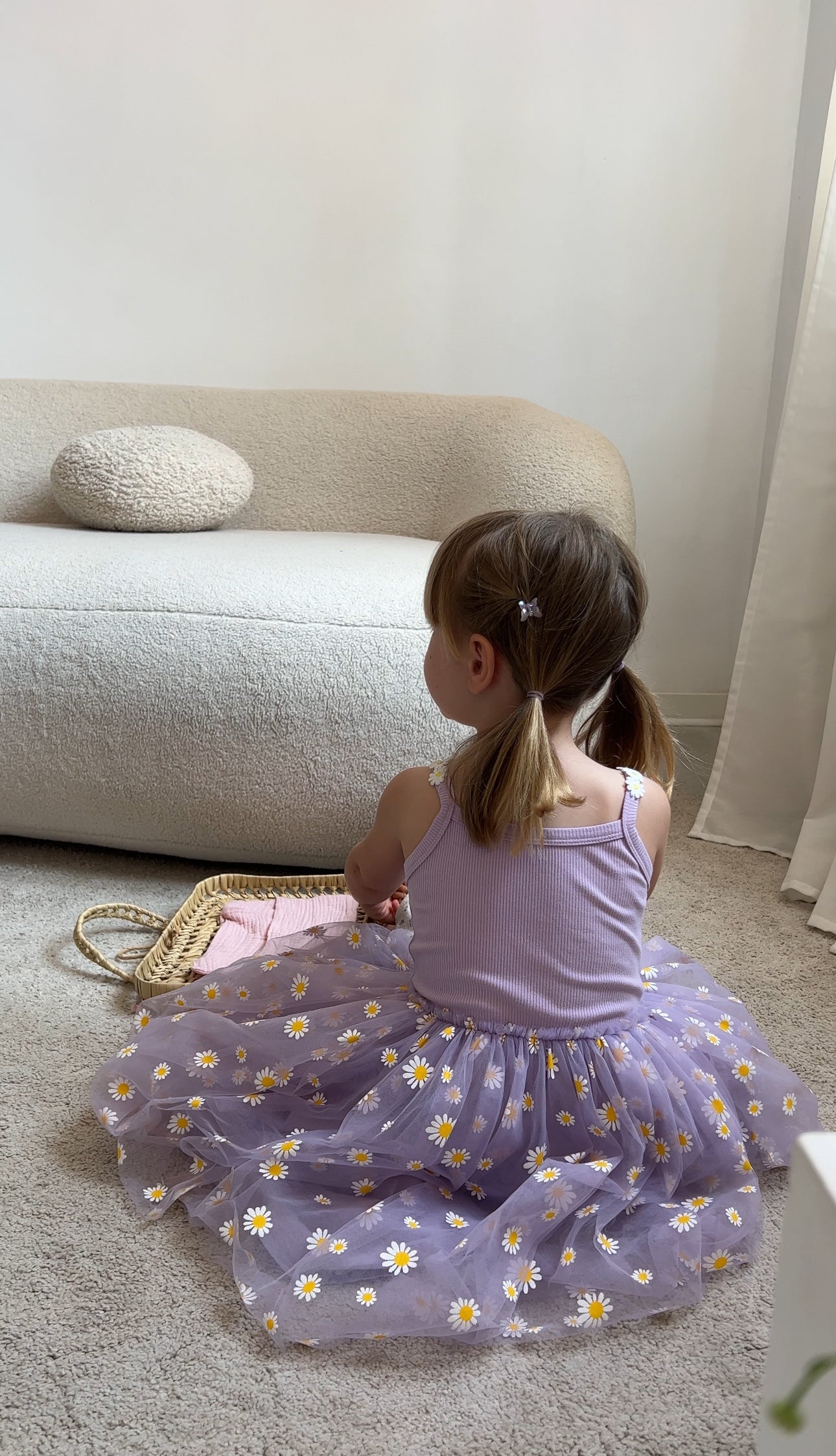 Daisy ballerina dress (Sizes: 6M- 3Y)