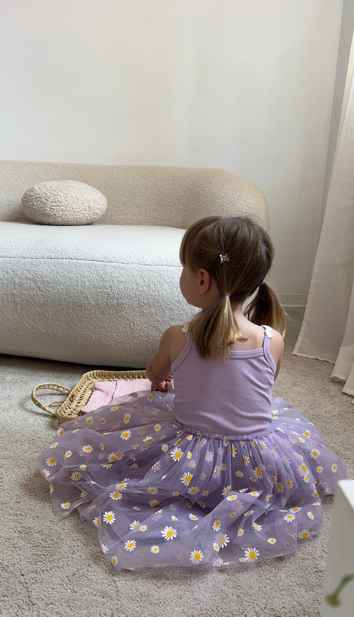 Daisy ballerina dress (Sizes: 6M- 3Y)
