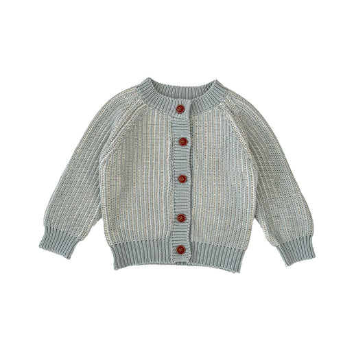 The ribbed knit cardigan