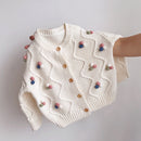 The poms cardigan