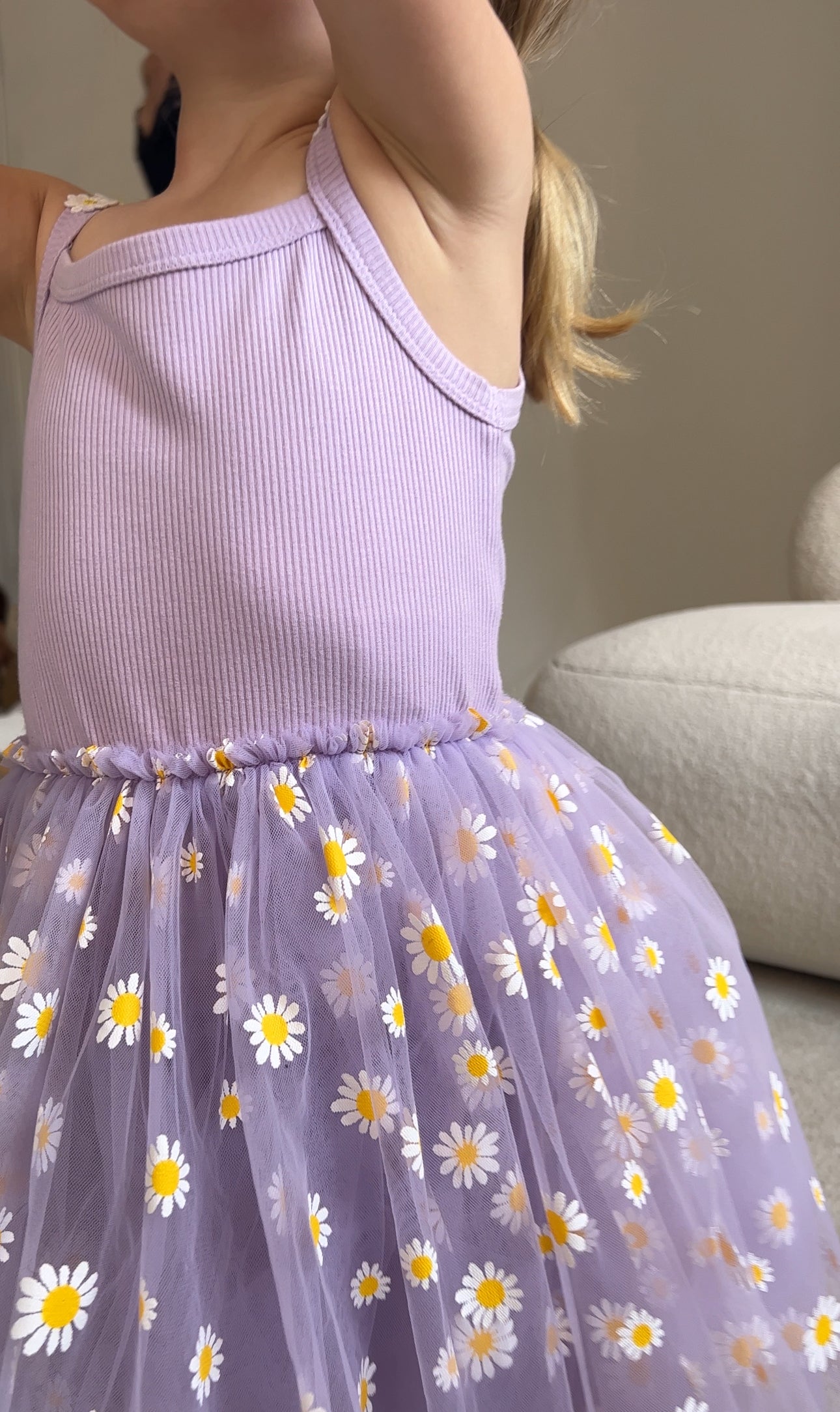 Daisy ballerina dress (Sizes: 6M- 3Y)