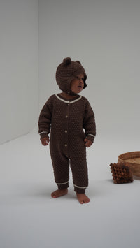 Bubbly Bear knitted outfit