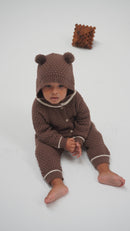 Bubbly Bear knitted outfit