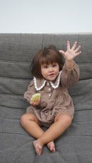 Lucia Waffle Romper