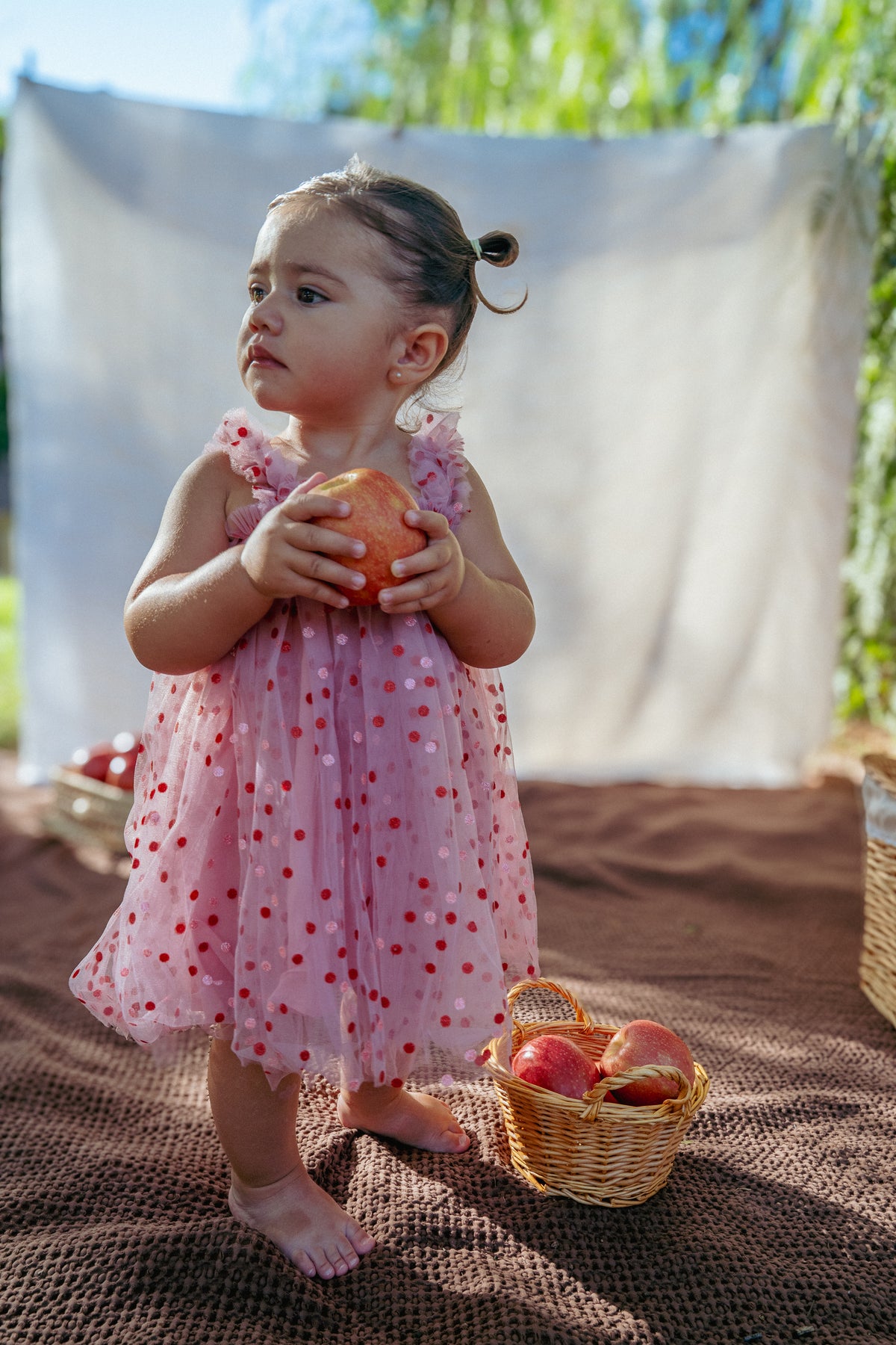 Confetti tulle dress