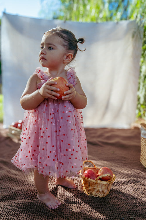 Confetti tulle dress