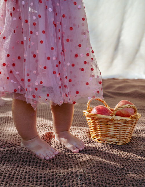 Confetti tulle dress
