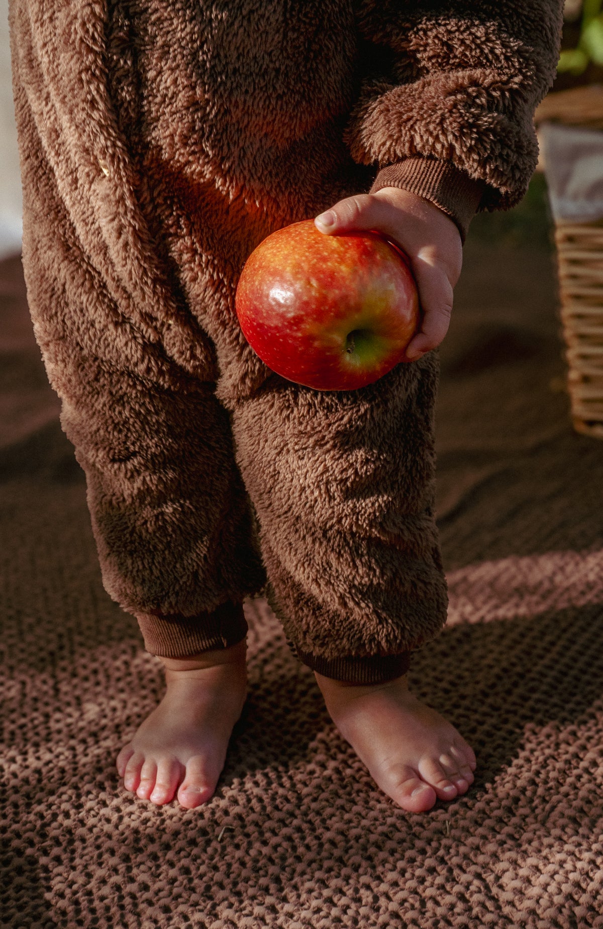 The fluffly bear onesie