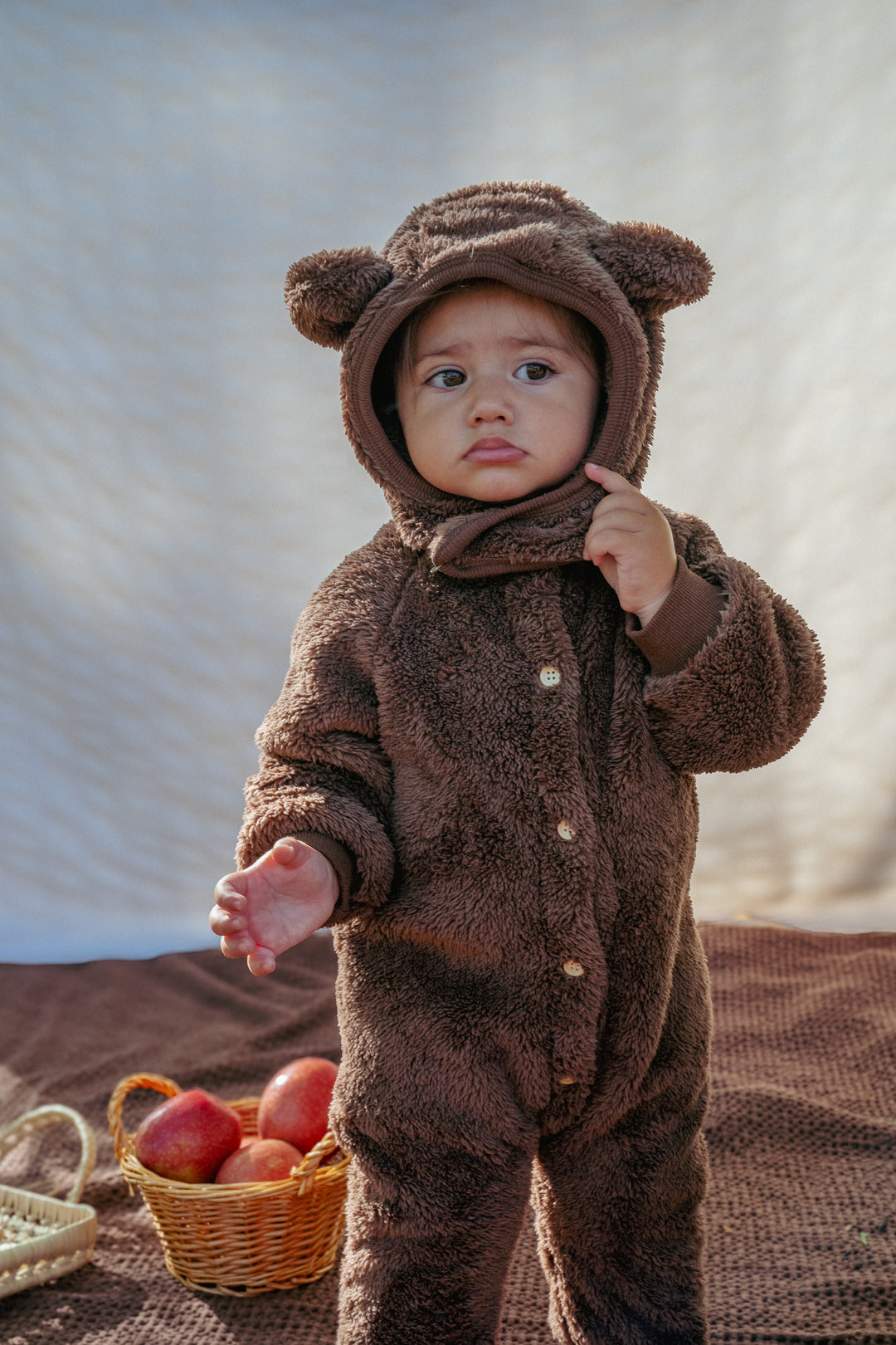 The fluffly bear onesie