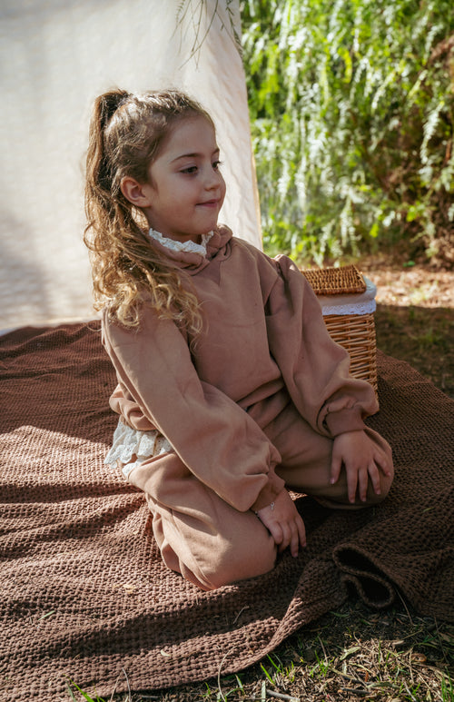 The Lace Trim Sweatshirt