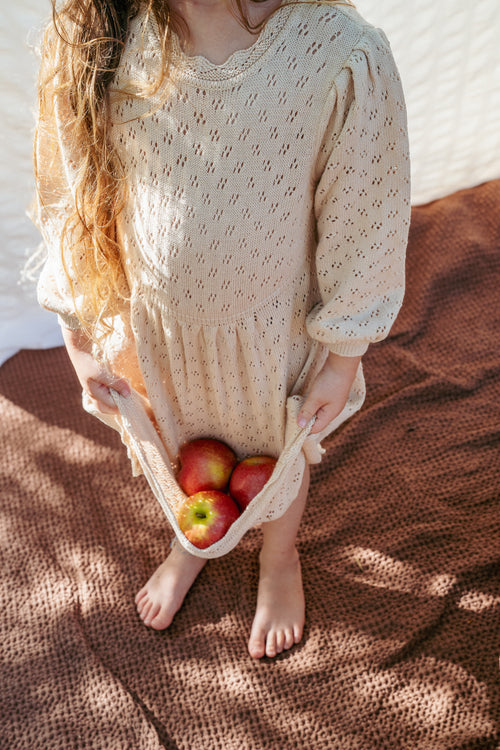 Lila Lace Knit Dress