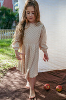 Lila Lace Knit Dress