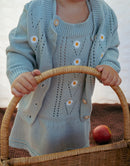 The Daisy knitted pinafore dress