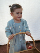 The Daisy knitted pinafore dress