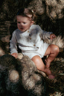 The textured knitted set