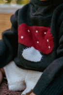 The knitted mushroom hoodie